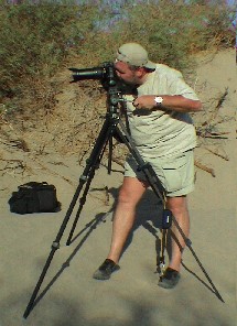 ANKLICKEN: Hattys Blick auf die Sand Dunes im Death Valley