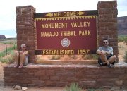 KLICK: Eingangsschild zum Monument Valley N.M.