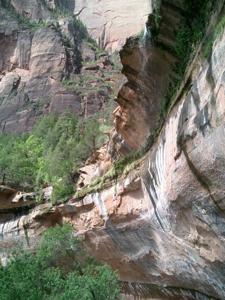 KLICK: Wasservorhang am Lower Emerald Pool