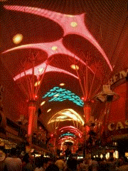ANKLICKEN: Eindrcke vom Firmament der Fremont-Street