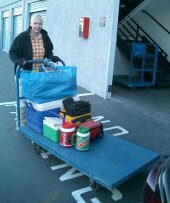 ANKLICKEN: Bilder vom Einpacken
