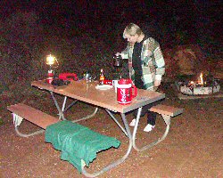 ANKLICKEN: Unsere Campsite