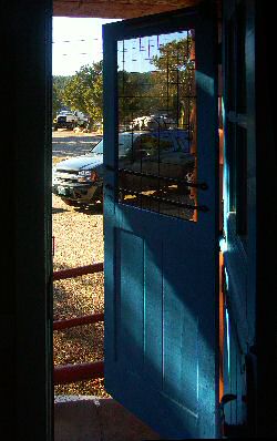 Blick aus unserer Cabin