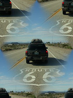 Wir auf der Route 66