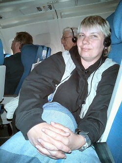 Anitas "Begeisterung" ist ihr ins Gesicht geschrieben...