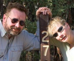 Titelfoto: Anita & Hartmuth bei ihrer 27.USA-Tour
