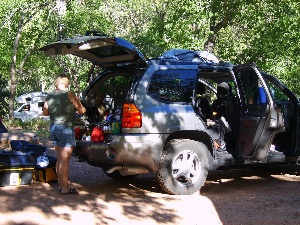 Campen im Zion N.P.