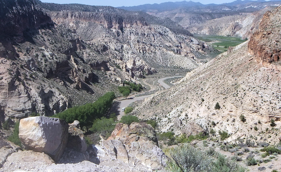 Cathedral Gorge State Park, Kershaw-Ryan, Tag 2, Canyon View