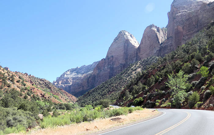 Tag14_Zion_Scenic Drive zu Court of 4 Patriarchs, Panorama