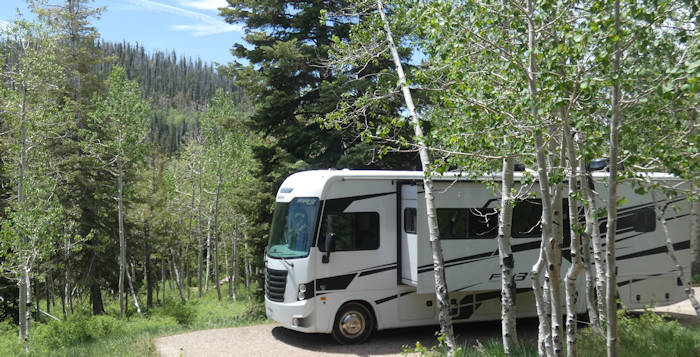 Tag15_TE-AH Campground, Site 37 mit Wohnmobil