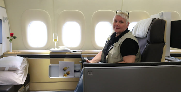 Tag2_Lufthansa_FirstClass_Anita