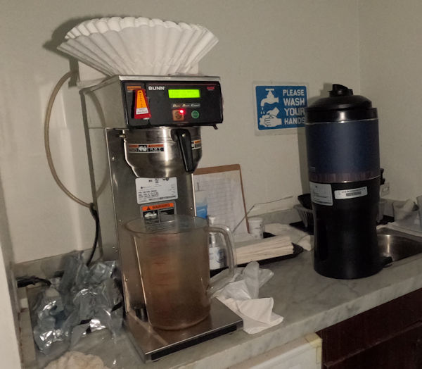 Tag3_Los Angeles_Sheraton_Kaffeeecke