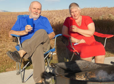 Tag8_Antelope Island_Campground_Anita_Hartmuth_Ton in Ton