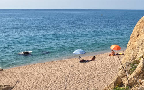 Sant Pol de Mar, Strand