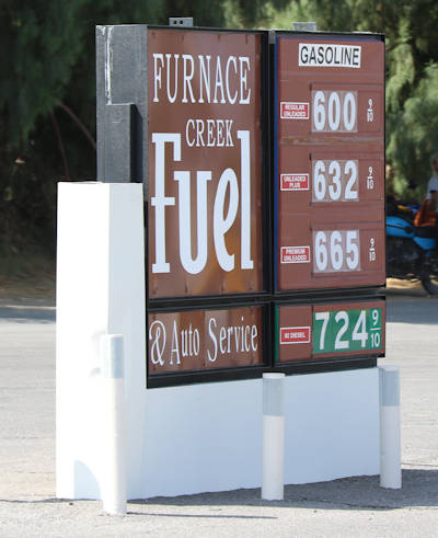Tankstelle bei Furnace Creek