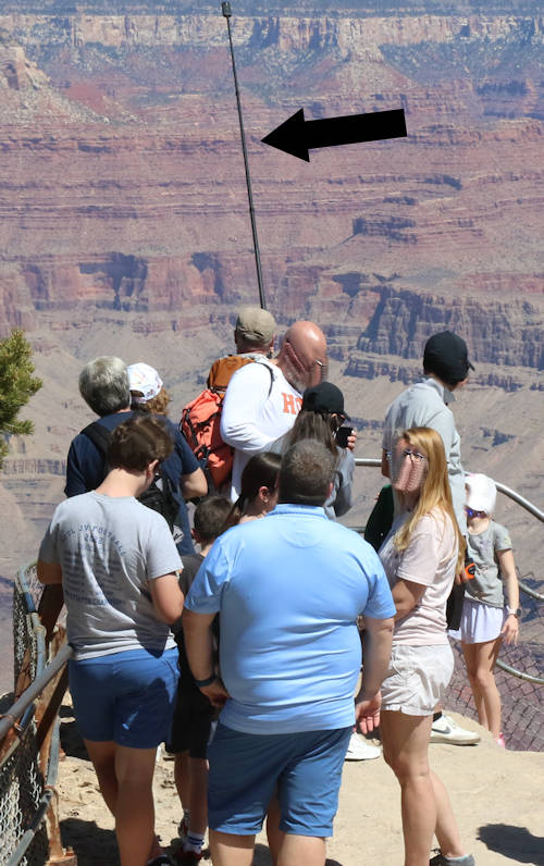 2025-04-10 Gand Canyon_MatherPoint mit 3m Stange