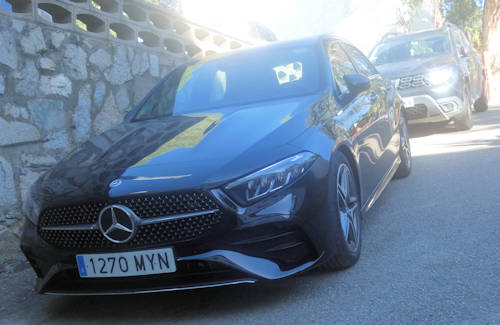 Gran Sol, Auto, Mercedes A180 AMG-Line