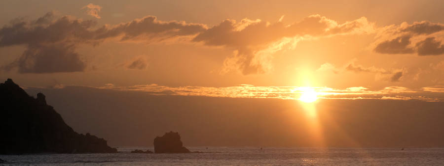 Sant Pol, Sonnenaufgang