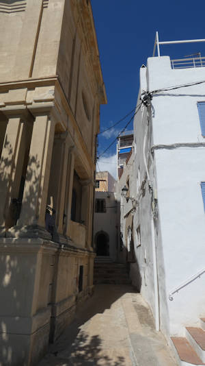 Sant Pol, schmale Gasse