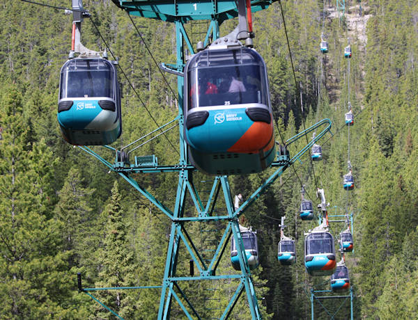 Banff, Gondola, Gondeln