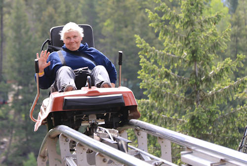 Golden Sky Bridge, Coaster mit Anita