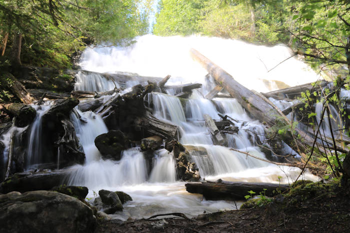 Moses Falls, Wasserfall in Langzeit