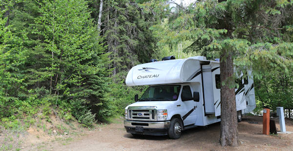 Wells Gray, Campground, Campsite