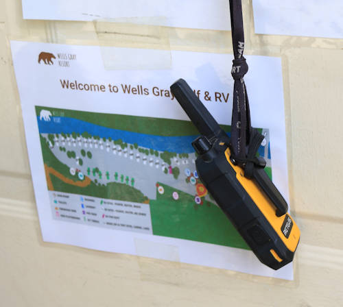 Wells Gray, Eingangsstation, Walkie Talkie